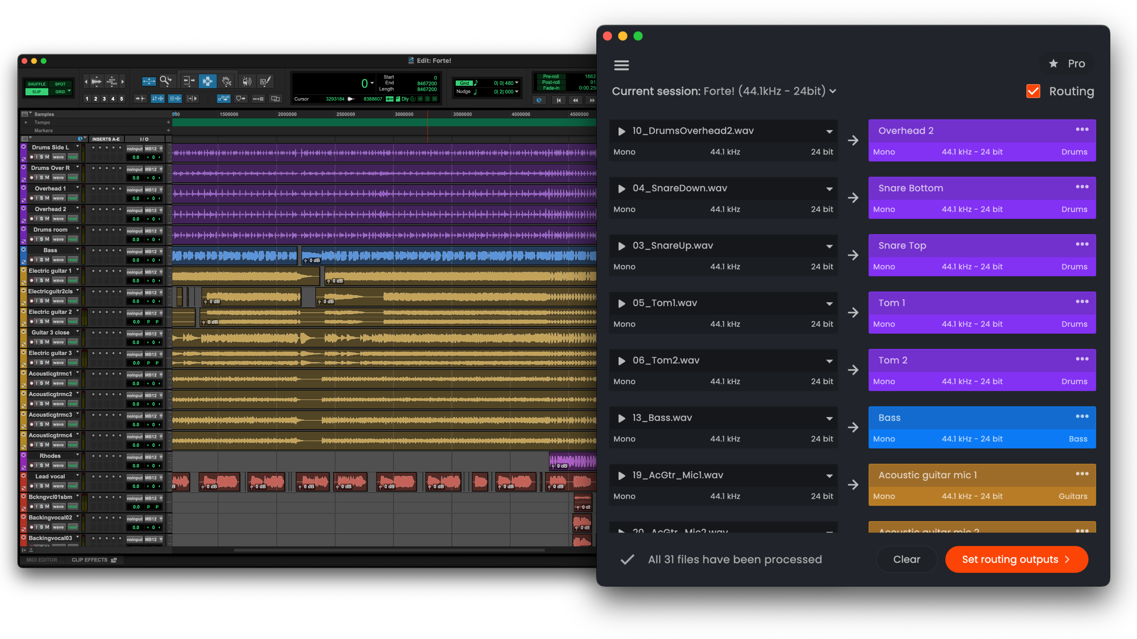 Forte! releases Forte Import for Pro Tools – Save hours with mix prep automation